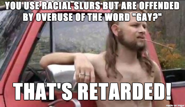 Caught myself saying this to a friends roommate