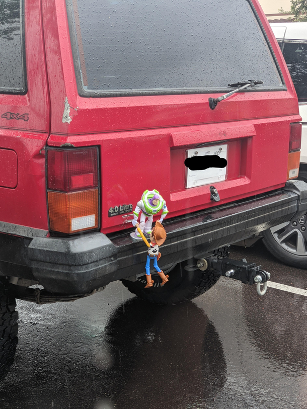 Caught this gem in a Target parking lot