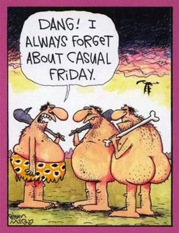 Cavemen Work Week