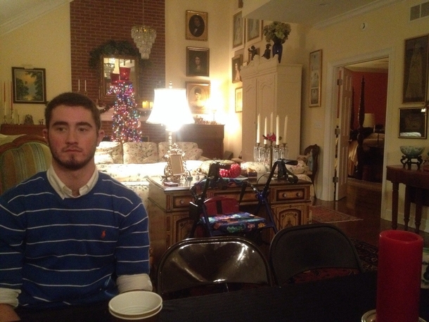 Celebrating Christmas Eve with all my loved ones