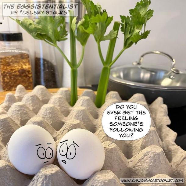 Celery Stalks The EGGsistentialist 