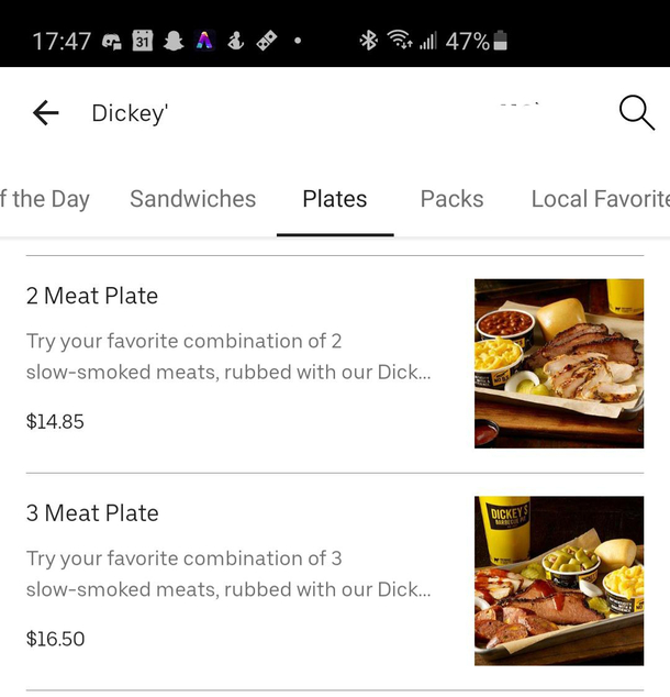 Certainly Not Asking for Sauce Now