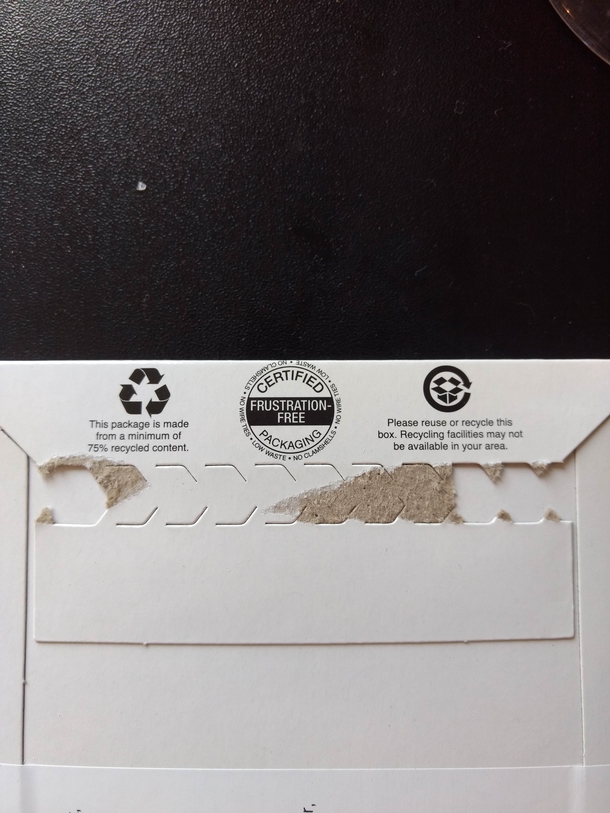 Certified frustration free