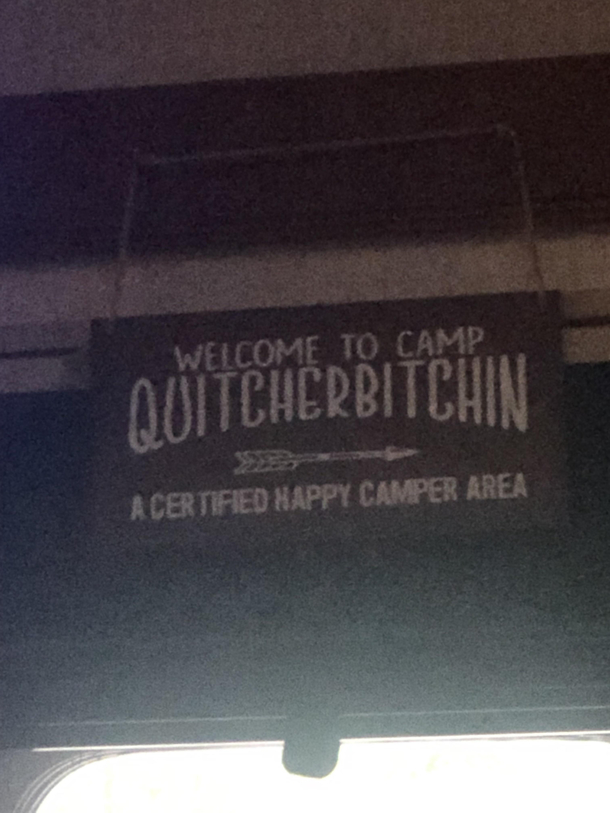 Certified Happy Camper Area