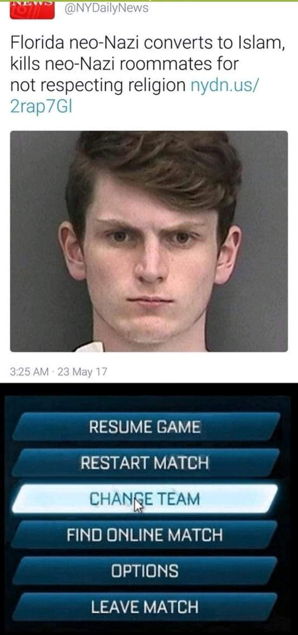 Change team