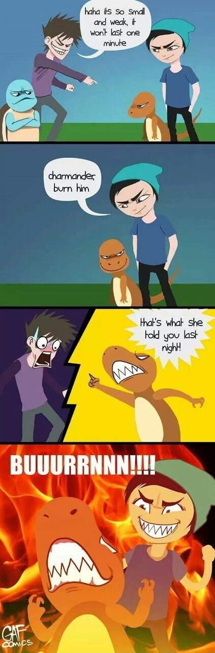 Charmander is wicked smaht