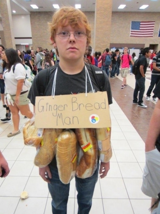 Cheapest Costume for a ginger
