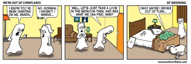 Cheating ghost