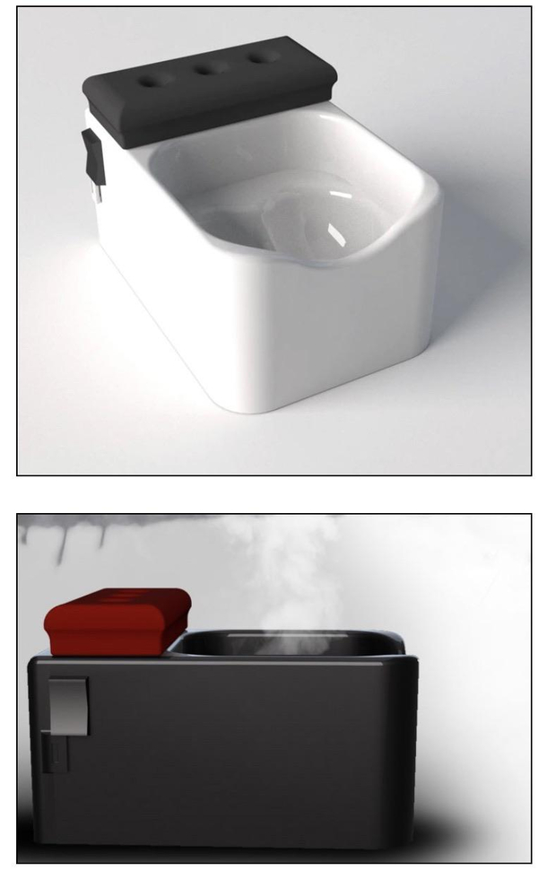 Check out the Testicuzzi scrotum hot tub Someone has way too much time on their hands