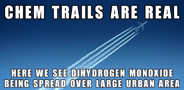 Chem Trails are Real People