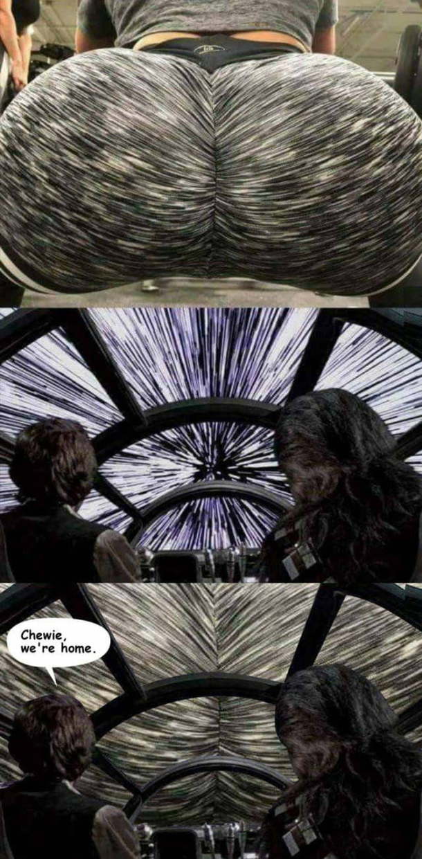 Chewie were home