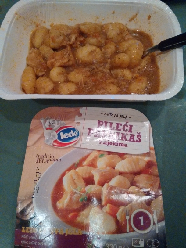 Chicken Paprikash with Gnocchi Almost 