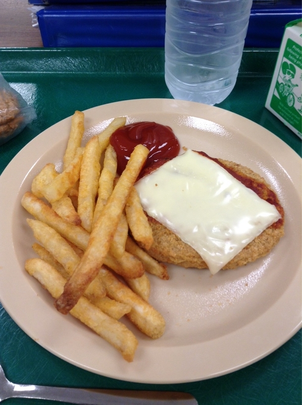 Chicken Parmesanthats what my school calls it