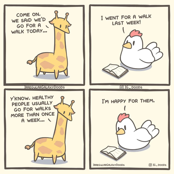 chicken walk  