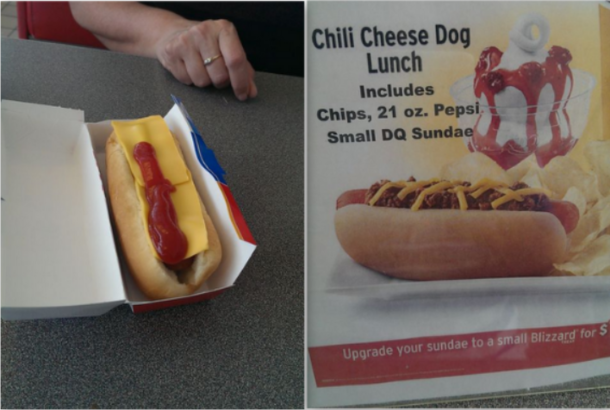 Chili Cheese Dog Lunch