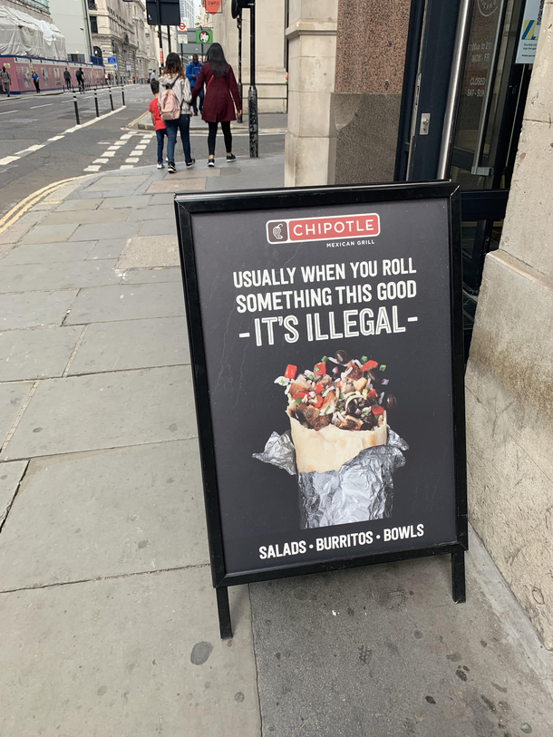 Chipotle marketing team doing it right