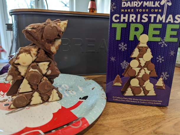 Chocolate Christmas tree
