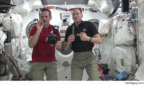 Chris Hadfield Canadian astronaut space ambassador galaxy-touring musician and space darts champion