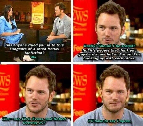 Chris Pratt at his finest