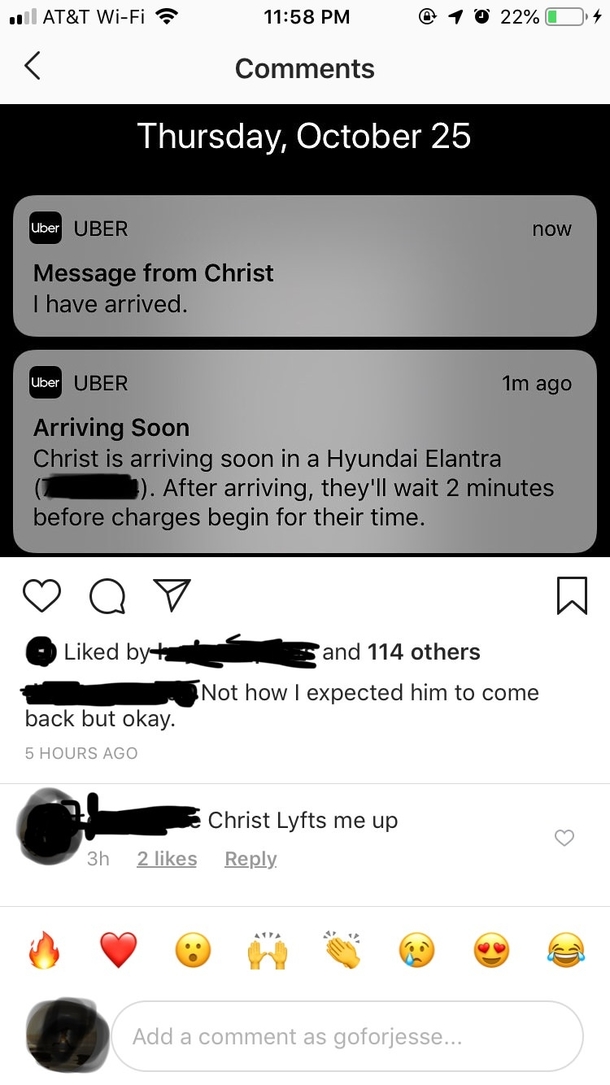 Christ has driven