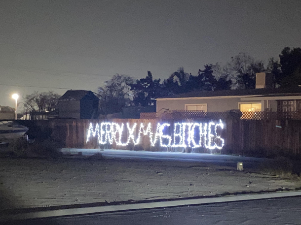 Christmas cheer in south Bakersfield CA