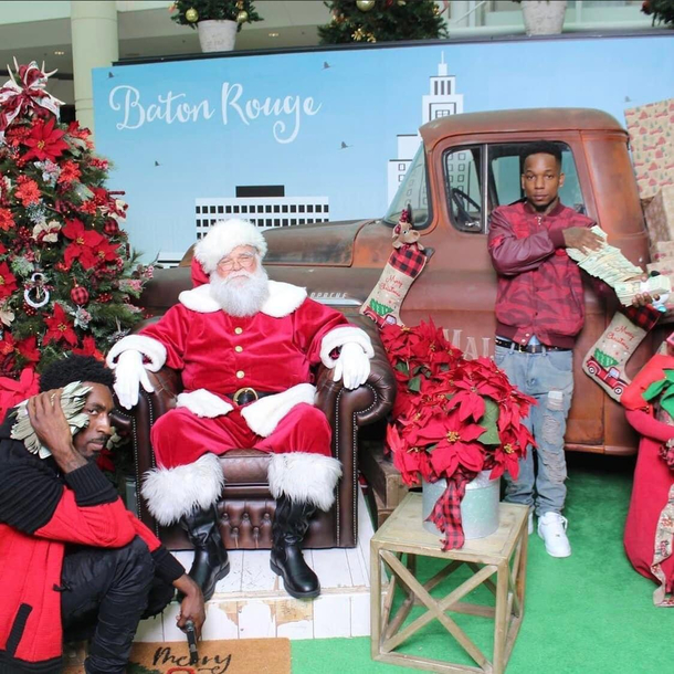 Christmas pictures with Santa