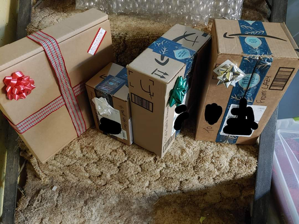 Christmas presents wrapped Now to drink a celebratory beer