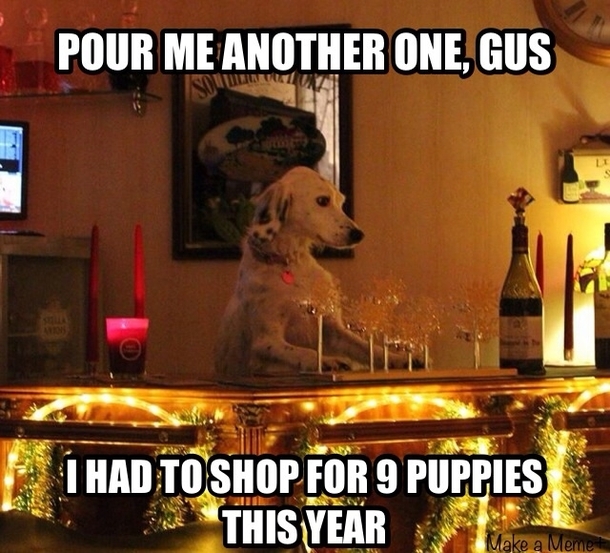 Christmas shopping can be a Bitch