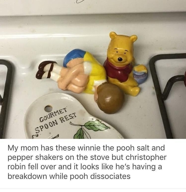 Christopher Robin cant cope with his reality anymore