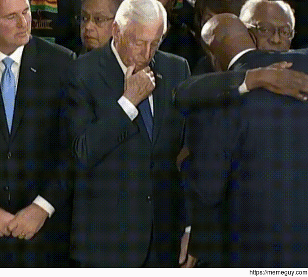 Chuck Schumer smiles at Mitch McConnell getting Snubbed