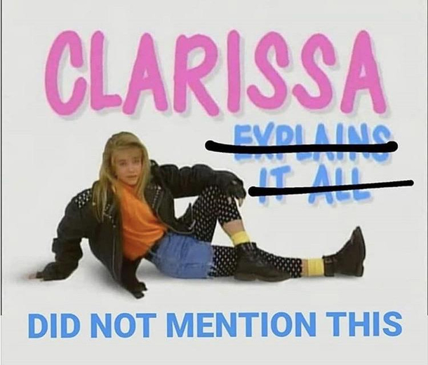 Clarissa missed the episode on pandemics