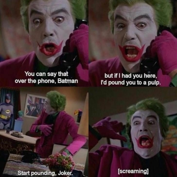 Classic Batman doesnt mess around