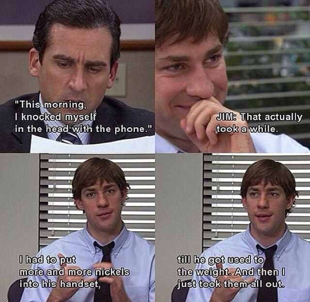 Classic Jim prank