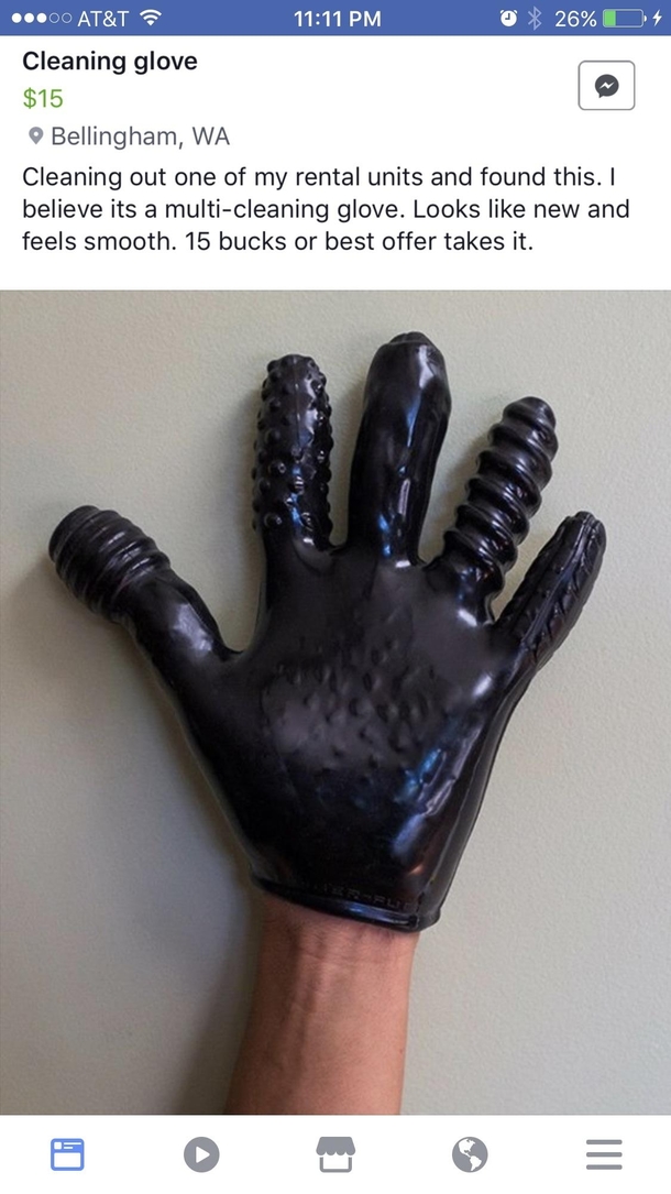 Cleaning glove