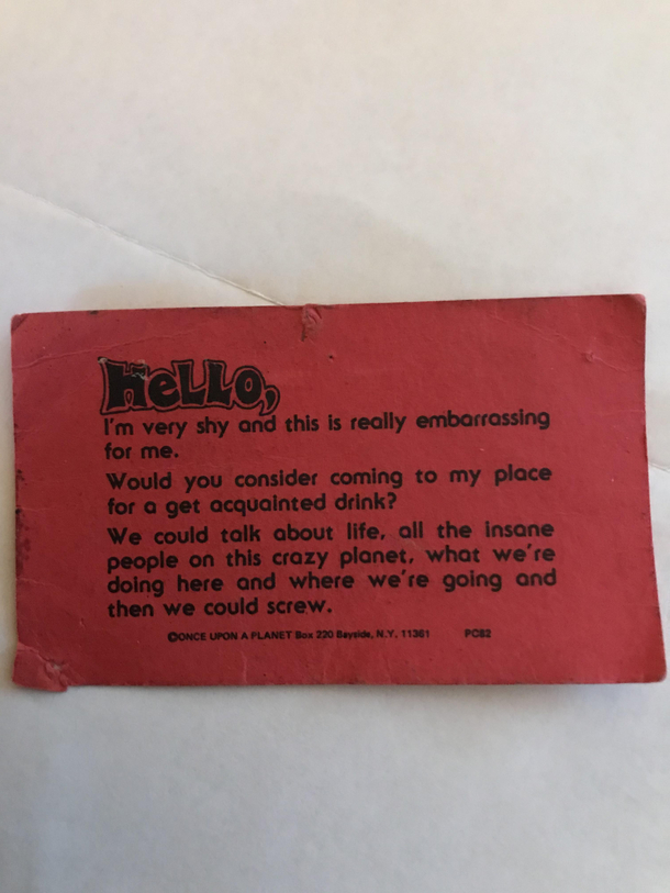 Cleaning out Closets During the Rona Lock-down and Found This in My Grandfathers Old Wallet