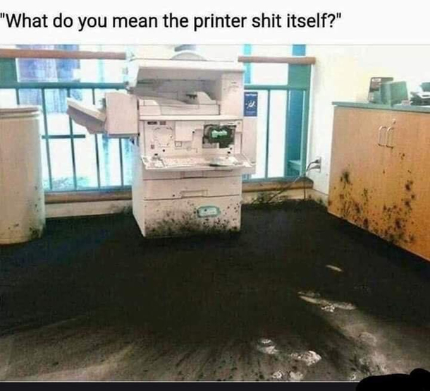 Cleanup in the printer aisle