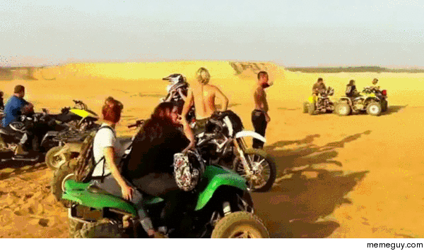 Climb the dirt hill Bud go no further
