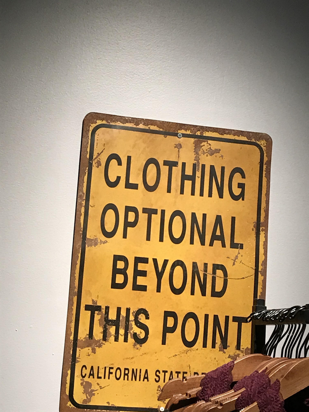 Clothing optional