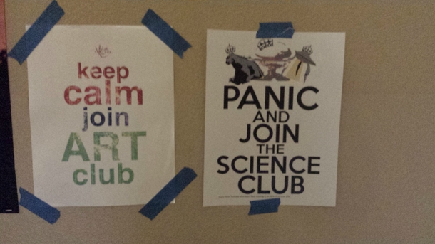 Club rivalry at my school