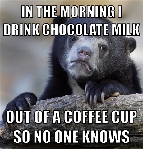 Coffee is more adult-like