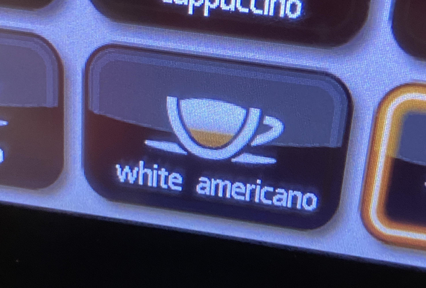 Coffee machine already starting shit this morning