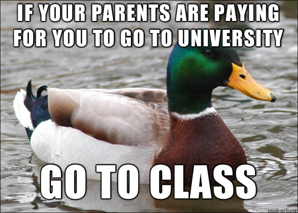 College Freshmen dont make the mistake I did
