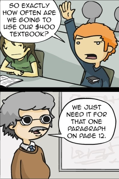 College textbooks