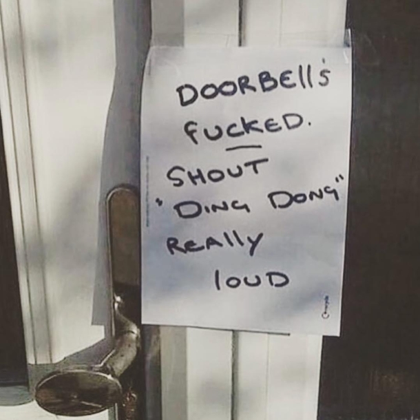 Come in