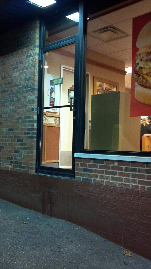 Come on in Were open