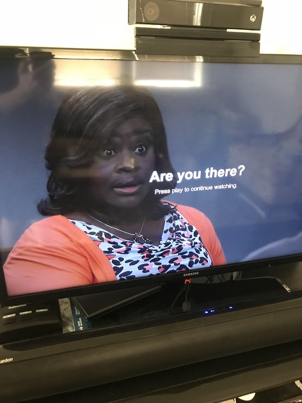 Come on Netflix You can ask the question without the attitude
