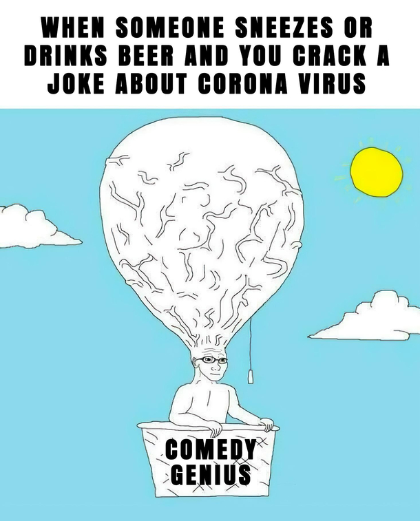 Comedy genius is spreading around