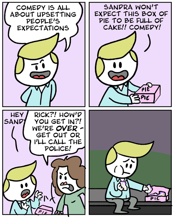 comedy is hard