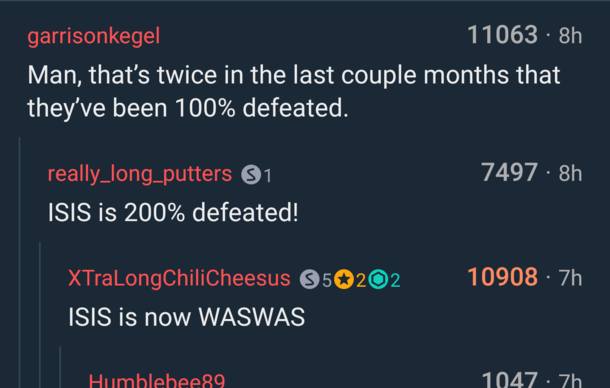 Comments never dissapoint