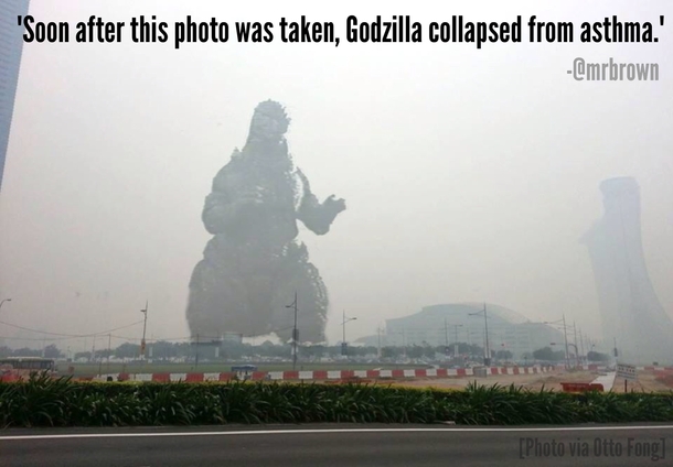 Complications on the set of Godzilla